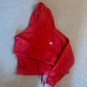 Women’s Best Power Cropped Workout Hoodie/Sweatshirt